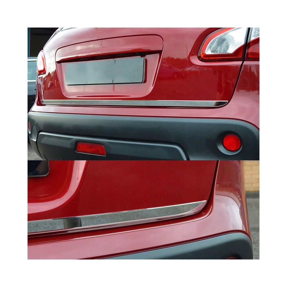 Nissan Qashqai - Chrome Trunk Trim - Tailgate Accent - Premium Car Rear Detail - Shine Enhancer Tuning Tuning 4100433879139
