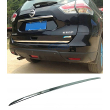 NISSAN X-TRAIL III T32 - Chrome Trunk Trim - Tailgate Accent - Premium Car Rear Detail - Shine Enhancer