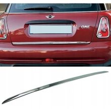 MINI One Cooper R50 R52 R53 Chrome Trunk Trim - Tailgate Accent - Premium Car Rear Detail - Shine Enhancer