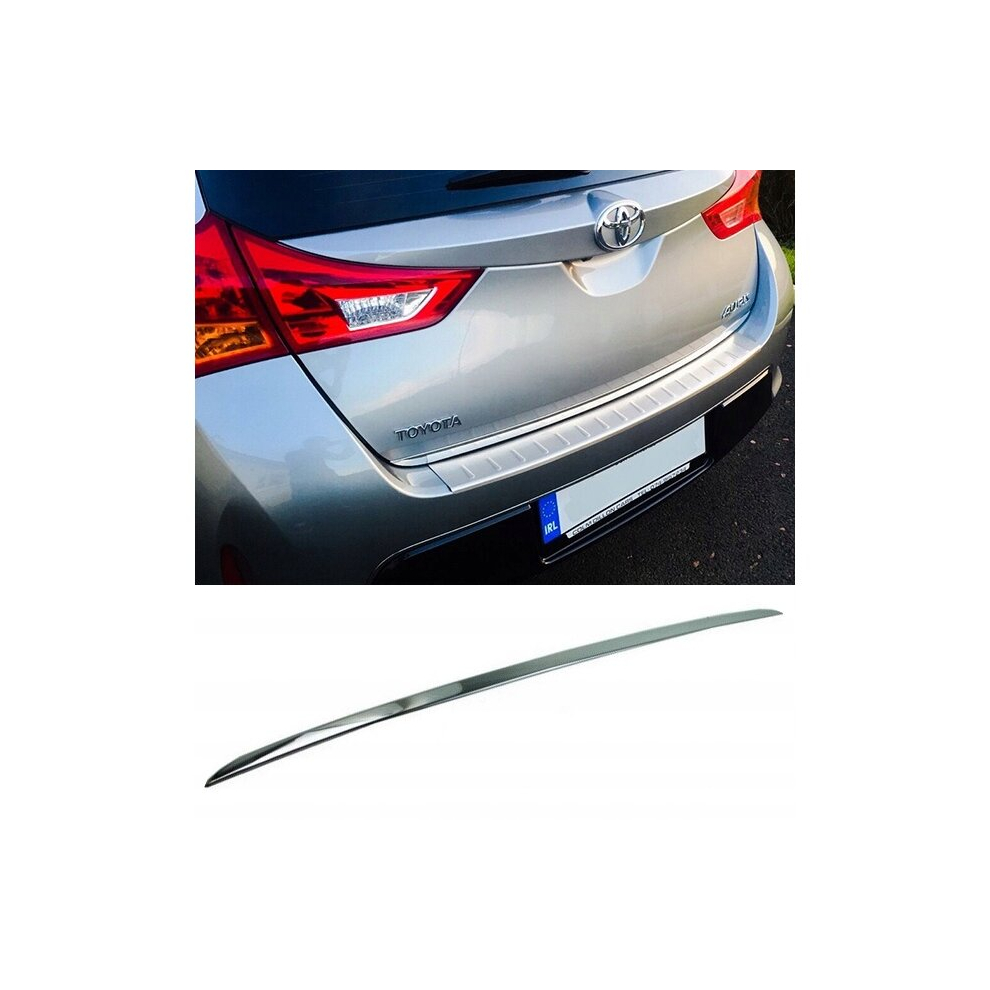 Toyota Auris Ii Hb - Chrome Trunk Trim - Tailgate Accent - Premium Car Rear Detail - Shine Enhancer 4108814916053