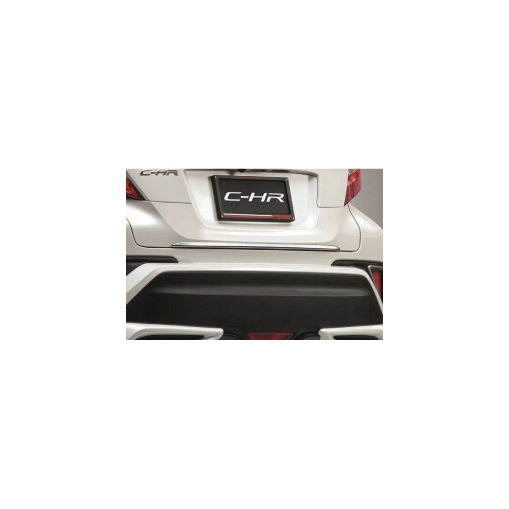 Toyota C-Hr - Chrome Trunk Trim - Tailgate Accent - Premium Car Rear Detail - Shine Enhancer Chromowana Sho 4100182650744