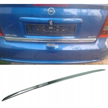 Opel ASTRA MK IV G HB Saloon - Chrome Trunk Trim - Tailgate Accent - Premium Car Rear Detail - Shine Enhancer Tuning