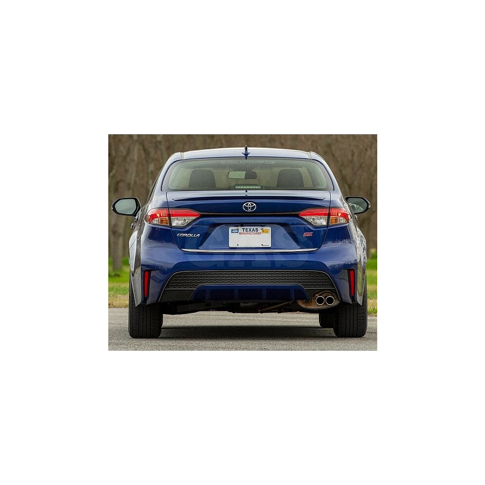 Toyota Corolla E21 Chrome Trunk Trim - Tailgate Accent - Premium Car Rear Detail - Shine Enhancer 3M 4112693239417
