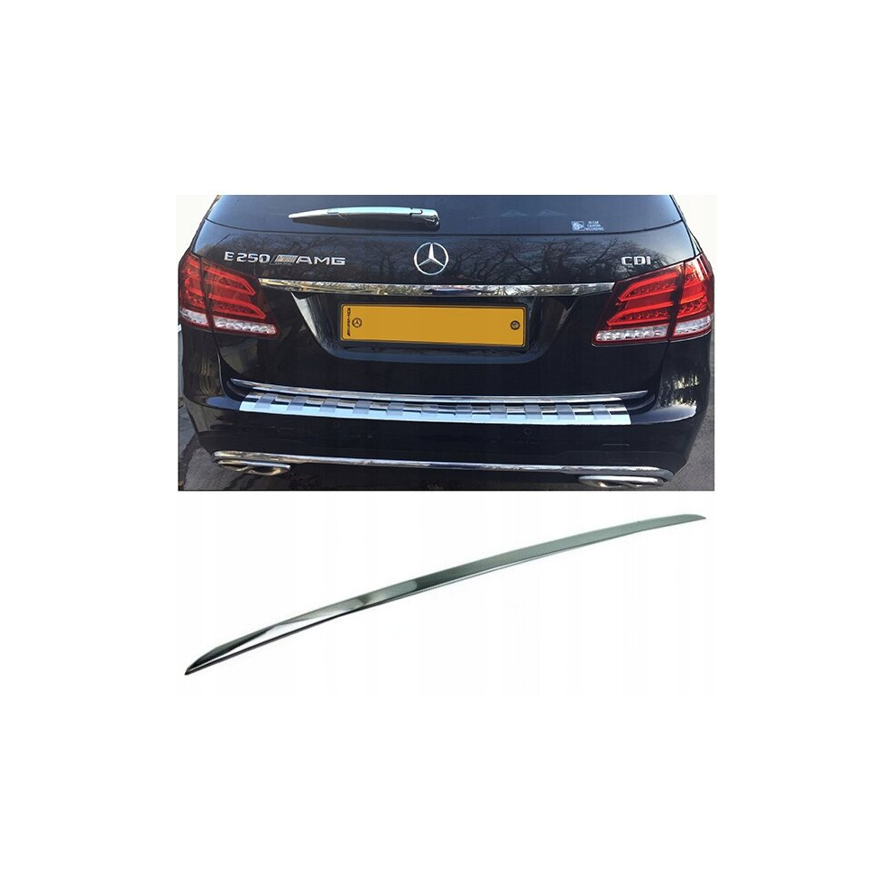 Mercedes E Klasa S212 Chrome Trunk Trim - Tailgate Accent - Premium Car Rear Detail - Shine Enhancer 4103306149438