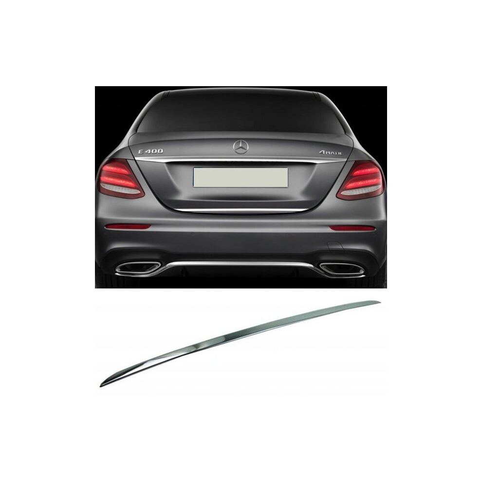 Mercedes E Klasa W213 Chrome Trunk Trim - Tailgate Accent - Premium Car Rear Detail - Shine Enhancer 4101277128131