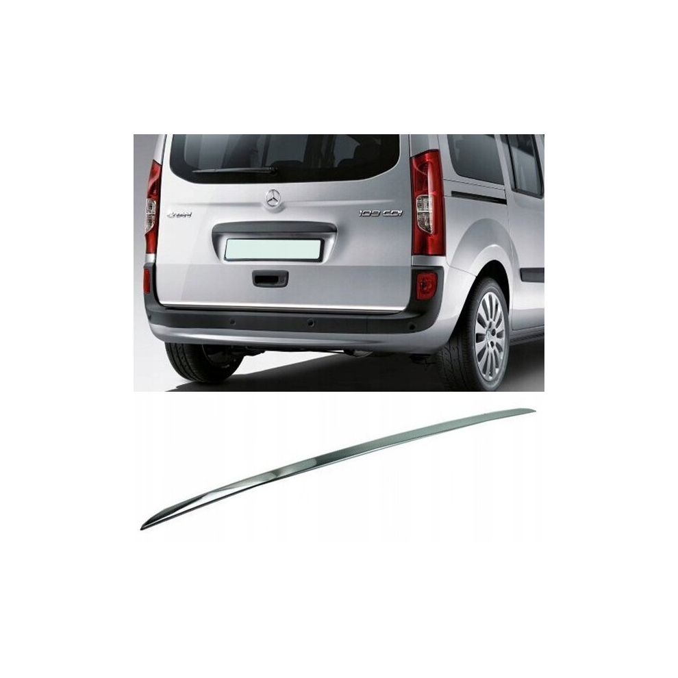 Mercedes Citan W415 Chrome Trunk Trim - Tailgate Accent - Premium Car Rear Detail - Shine Enhancer 4111858854847