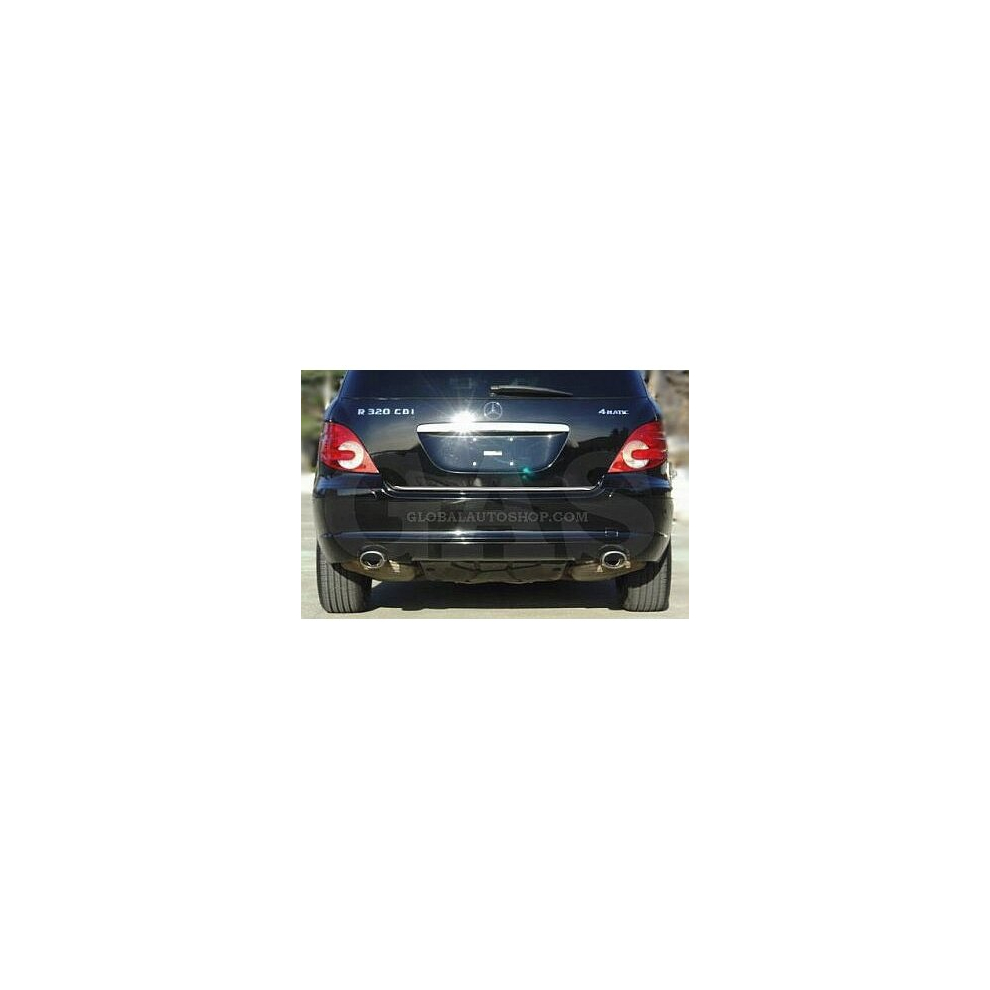 Mercedes R Klasa W251 Chrome Trunk Trim - Tailgate Accent - Premium Car Rear Detail - Shine Enhancer 4104195907765