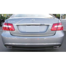 Mercedes E klasa W212 09- Chrome Trunk Trim - Tailgate Accent - Premium Car Rear Detail - Shine Enhancer