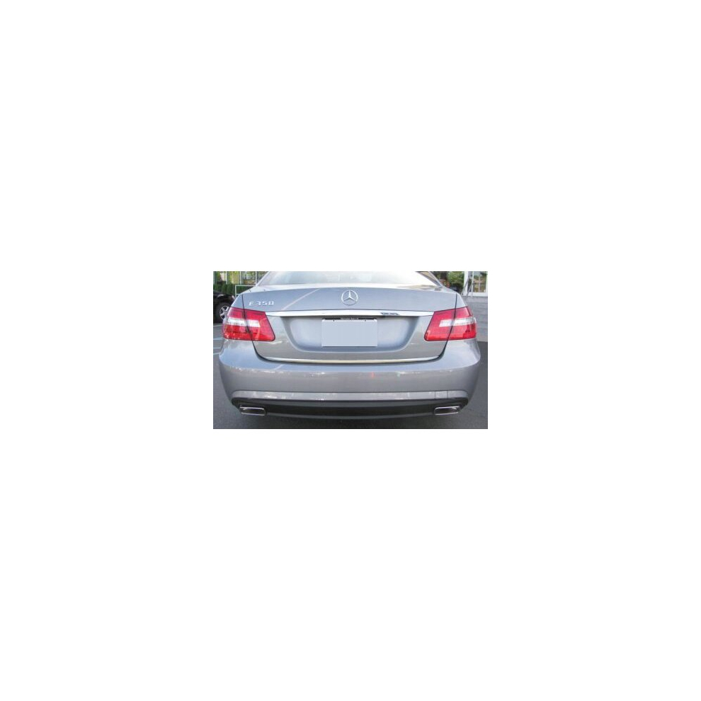 Mercedes E klasa W212 09- Chrome Trunk Trim - Tailgate Accent - Premium Car Rear Detail - Shine Enhancer