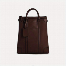 Mens PU Leather Business Large Capacity Briefcase Handbag Tote Bag Shoulder Bag