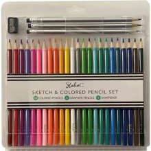 Sketch & Colored Pencil Set - Case of 36