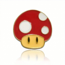 1pc Cartoon Mushroom Brooch Non Slip Lapel Pin for Clothes and Accessories
