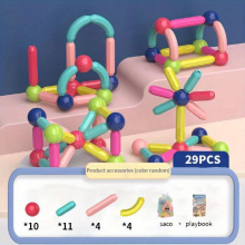 Magnetic Building Blocks Toy Educational Construction Toys 3D Magnet Building Puzzle Toys Gift For Kids And Toddler
