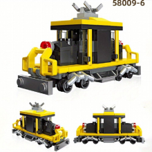 Mini Train Building Blocks Assembled Model Steam Locomotive Western Train Vintage Railroad Wall For Home Or Desktop Decoration Halloween Thanksgiving