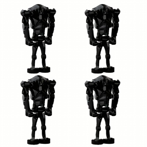 4pcs Combat Robot Military Modeling Kits 1