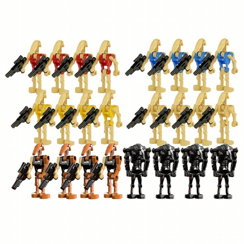 4pcs Combat Robot Military Modeling Kits 2
