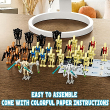 28pcs Combat Robot Military Modeling Kits A Perfect Gift for Your Friends Halloween Thanksgiving Christmas Gift