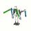 And Yellow Military Modeling Kit With 4 Combat Robots 5