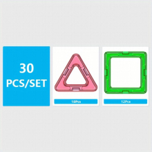 Big Size Magnetic Sheet Magnetic Construction Set Model & Building Toy Plastic Magnetic Blocks Accessories Educational Constructor Toys Montessori toy