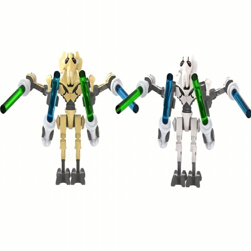 And Yellow Military Modeling Kit With 4 Combat Robots 1