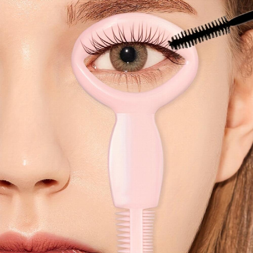 1 2pcs Eyeliner Stencils Mascara Shield Guard Mascara Applicator Tool With Comb Eyelash Applicator Tool 1