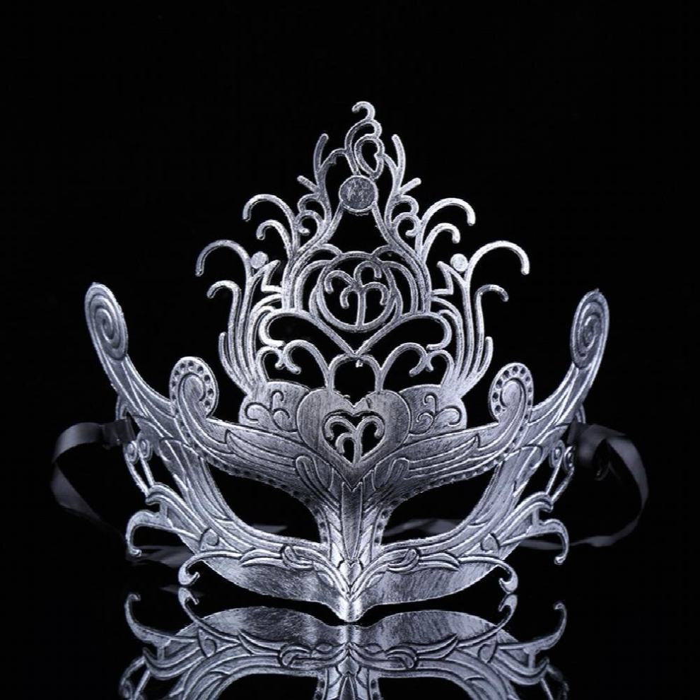 1pc Mens Christmas Party Bronze Version Half Face Carnival Mask-image-OPC-PCYCN6H-NEW