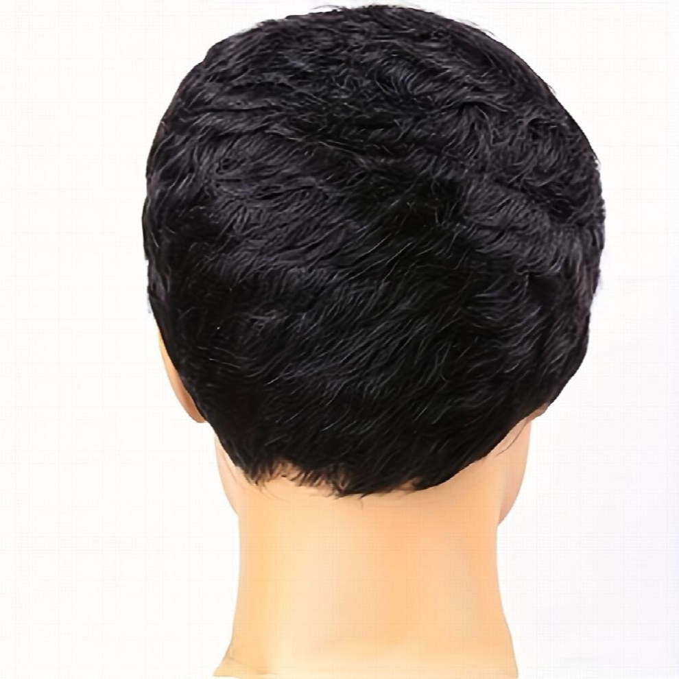 Short Curly Elf Wig Layered Synthetic Wig For Men Women Daily Party Holiday Decors Costume Cosplay Props Photography Props 885676641968