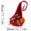 1pc Ghost Halloween Witch Hat Halloween Party Felt Tip Hat Felt Craft Hat 3