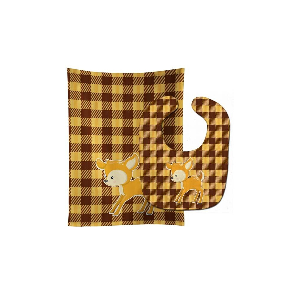 Deer No.3 Baby Bib & Burp Cloth Stationx
