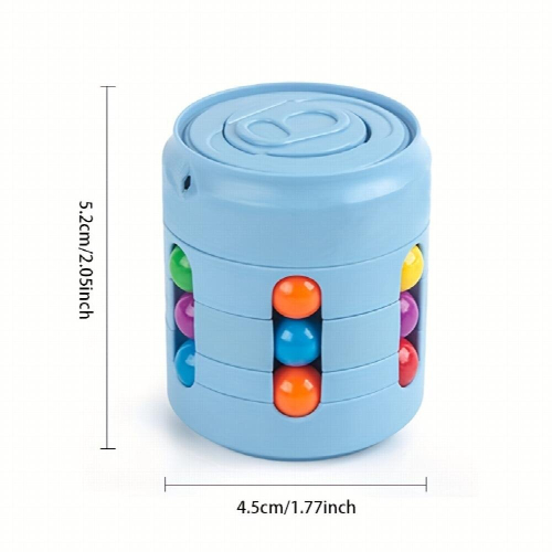 Easy Pull Can Finger Rotating Roller Ball Decompression Decompression Artifact Fidget Spinner Educational Toy Packaging Box Packaging 2