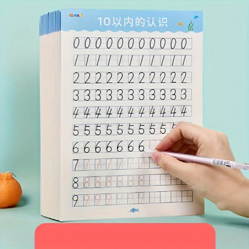 2 In 1 40 Sheets Number Understanding Within 10 Kindergarten Addition And Subtraction Exercise Book Within 20 Math Oral Arithmetic Answer Sheet 1