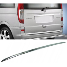 Mercedes VITO VIANO W639 - Chrome Trunk Trim - Tailgate Accent - Premium Car Rear Detail - Shine Enhancer