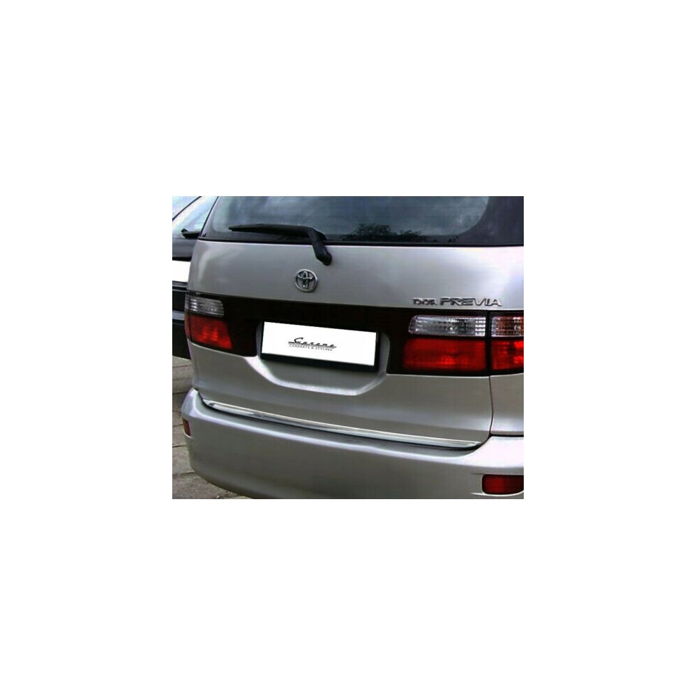 Toyota Previa XR40 XR30 - Chrome Trunk Trim - Tailgate Accent - Premium Car Rear Detail - Shine Enhancer-image-OPC-PCYCRST-NEW