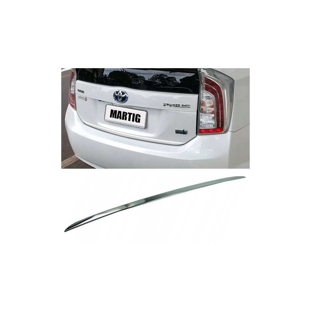 Toyota Prius Iv Zvw5 Chrome Trunk Trim - Tailgate Accent - Premium Car Rear Detail - Shine Enhancer Tuning Klapa 4107449159804