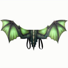 1 3 Pcs Halloween Carnival Adult Decorative Non woven Dragon Wings Cosplay Wings Props Role Play Stage Show Devil Wings Dragon Wings