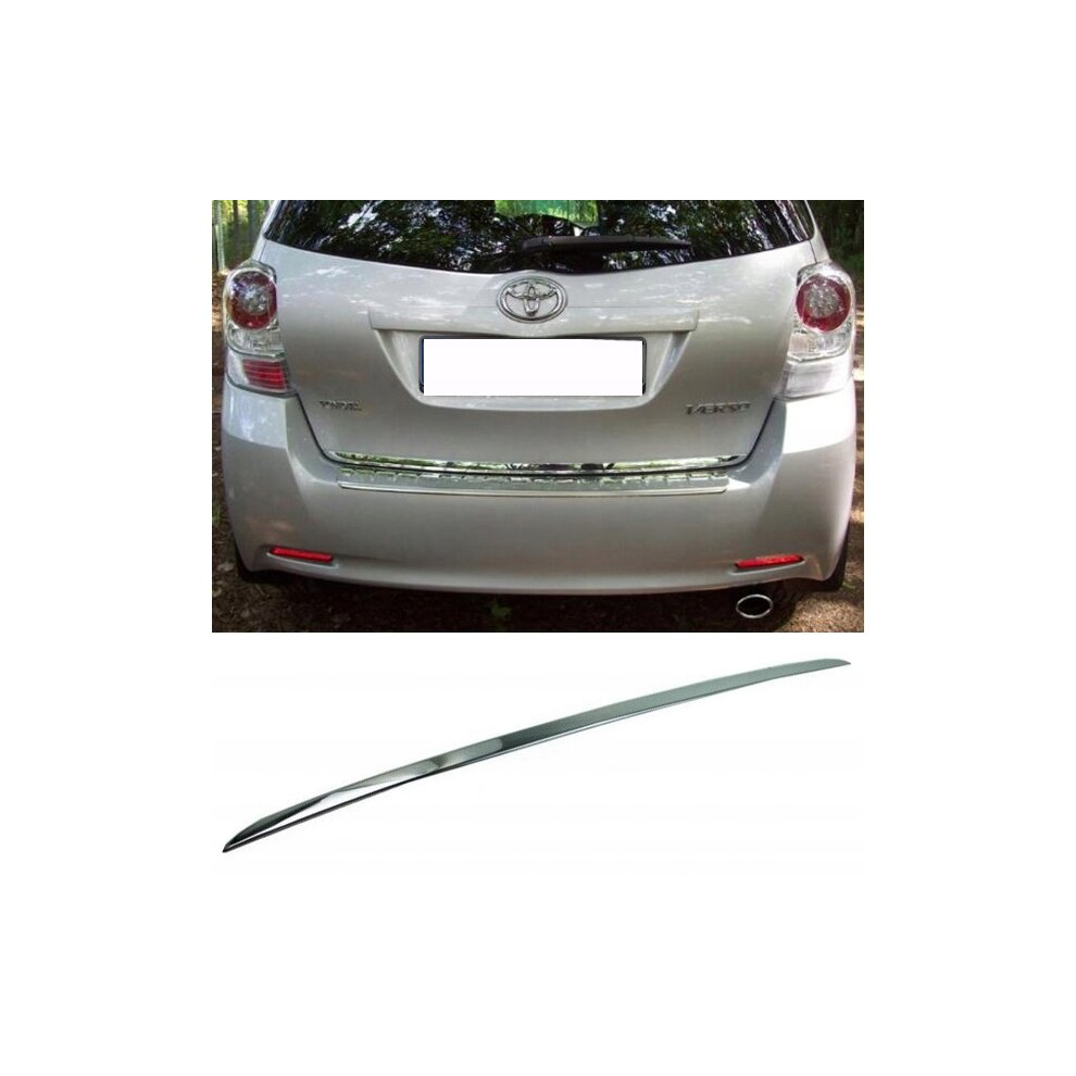 Toyota Verso - Chrome Trunk Trim - Tailgate Accent - Premium Car Rear Detail - Shine Enhancer Tuning Na Klapä 4139579859095