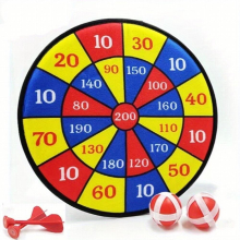 Indoor Outdoor Interactive Digital Dart Board Set Includes 2 Dart Boards and 2 Sticky Balls
