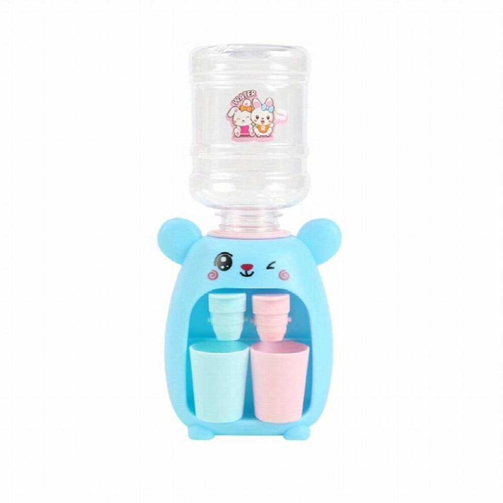 Cartoon Pig Mini Water Dispenser Perfect Gift For Kids Cold Warm Water Juice Milk Kitchen Drinking Fountain Toy Halloween Christmas Gift
