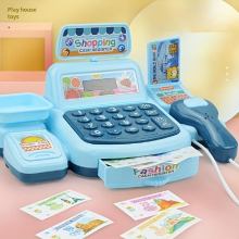 Simulation Supermarket Cash Register Play House Toy Convenience Store Cash Register Model