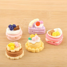 Eating And Playing Three layer Cake