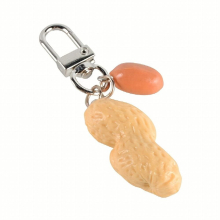 1 Pc Simulation Peanut Pendant Dried Fruit Food Model Pendant Auspicious Meaning Of Good Things Happen School Bag Mobile Phone Headset Key And Other H