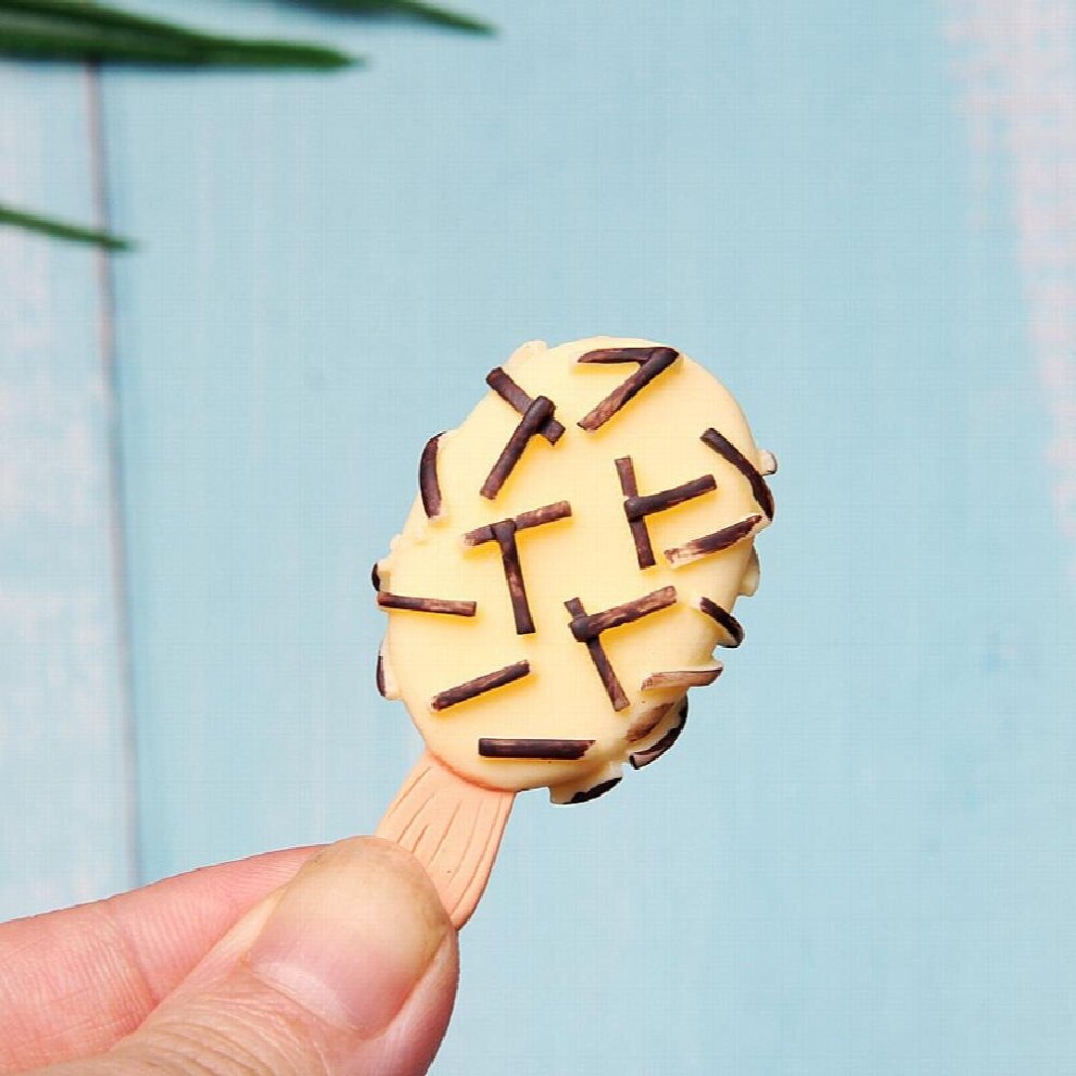 Double Sided Three Dimensional Food Play Simulation Ice Ice Resin Refrigerator Sticker Accessories Summer Mobile Phone Shell Accessories Cream 885676700412