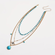 Turquoise Pendant Necklace Party Favors For Girls Women