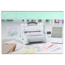 Sizzix Big Shot Starter Kit-White W/Gray 666175