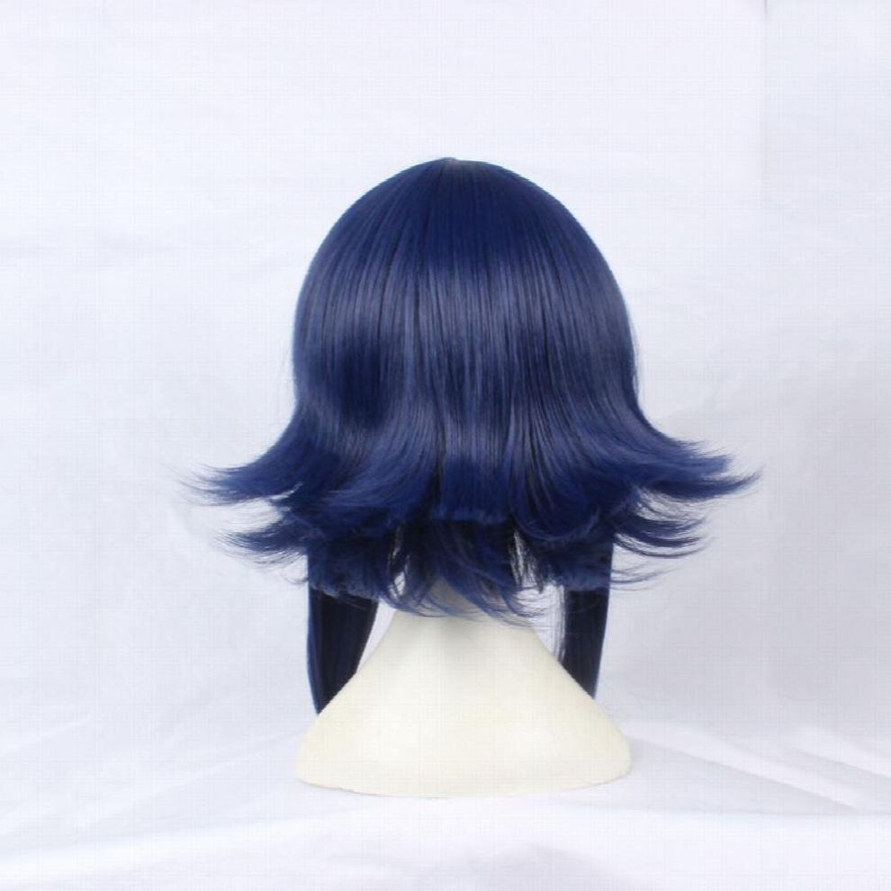 Anime Cartoon Character student Days And Juvenile Version Anti warped Mid length Wig Two dimensional Cos