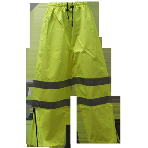 Pants ANSI-ISEA 107-2004 Class E Waterproof Drawstring, Lime - Small