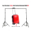 Photography Studio Heavy Duty Backdrop Stand Background Support Kit 4