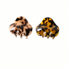 2pcs Hairpins Tortoise Shell Acetate Resin Hairpin Leopard Print Hair Accessories For Ladies And Girls
