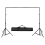 Photography Studio Heavy Duty Backdrop Stand Background Support Kit 10