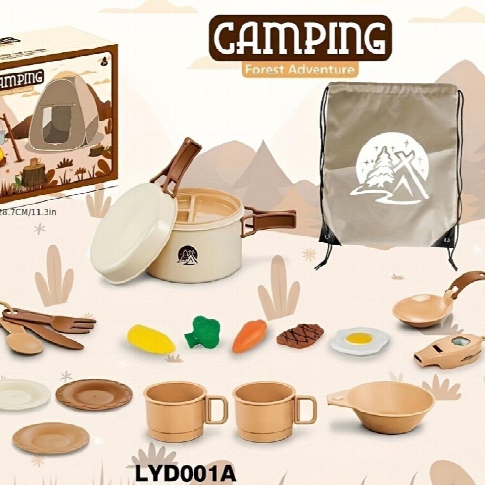 Childrens Play House Toys Simulation Indoor Outdoor Camping Tent Picnic Tableware Moisture proof Mat Floor Mat-image-OPC-PCYDBV6-NEW